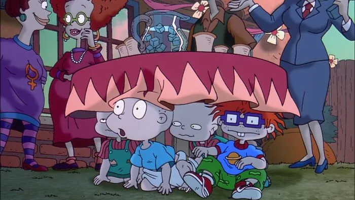 Scene from "Rugrats" cartoon