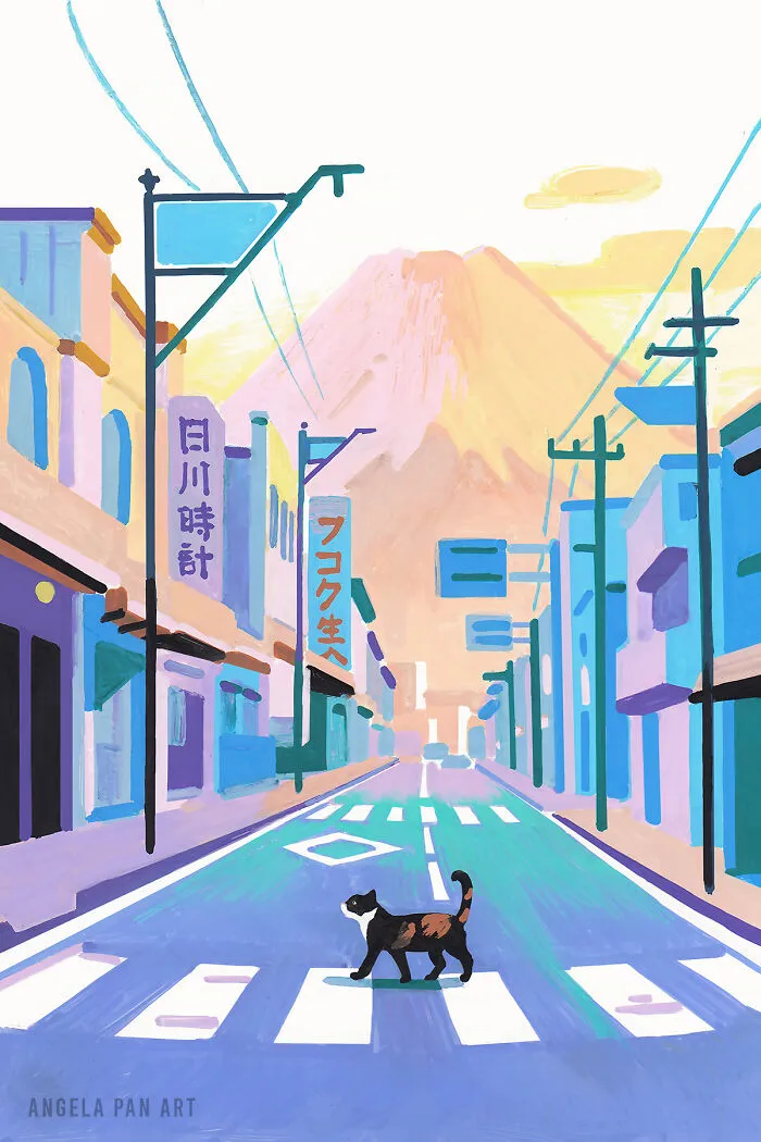Cat In Shimoyoshida