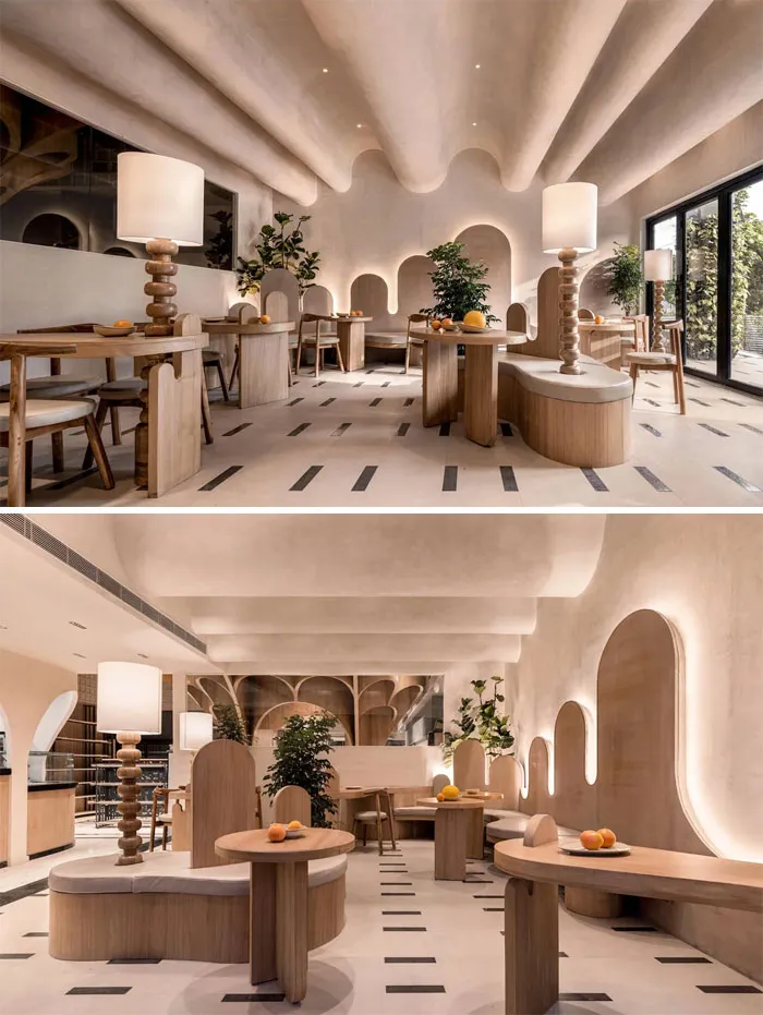 Myfresh Café In Panchkula, India By Loop Design Studio