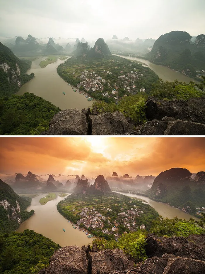 Este fotógrafo muestra cuánto se retocan las fotos antes de compartirlas en internet