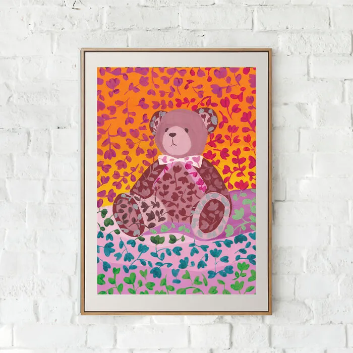 Original Illustration Teddy