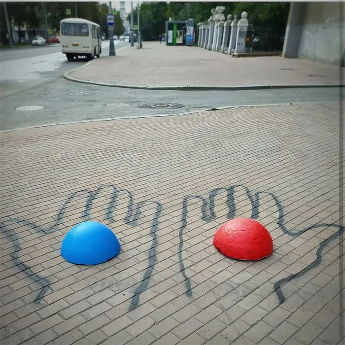 30 Ingeniosas y divertidas obras de arte urbano de las calles de Francia por Oakoak (nuevas fotos)