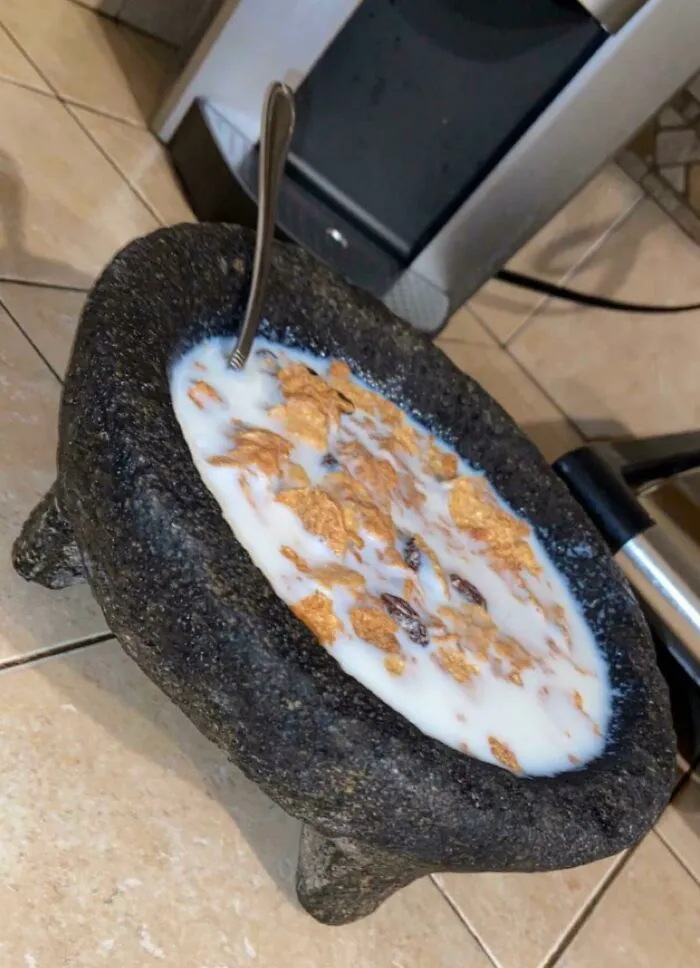 Found This Cool Bowl! But Why Is My Cereal So Spicy