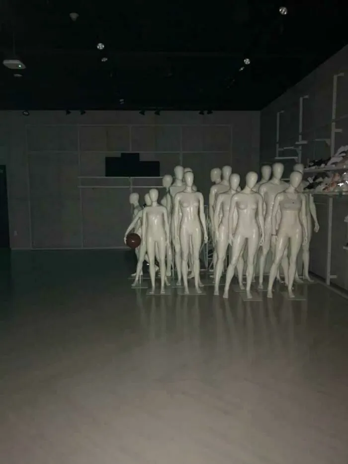 There Just Standing There