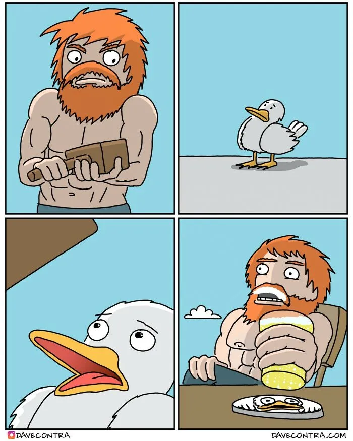 This Artist Creates Dark Humor Comics With Unexpected Twists And Here Are His 40 Recent Works