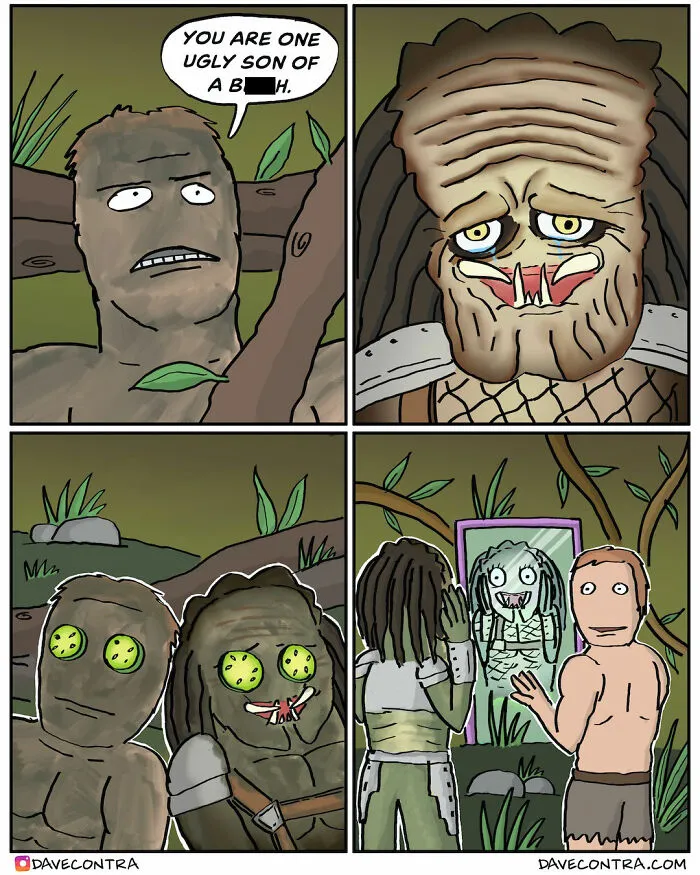 This Artist Creates Dark Humor Comics With Unexpected Twists And Here Are His 40 Recent Works