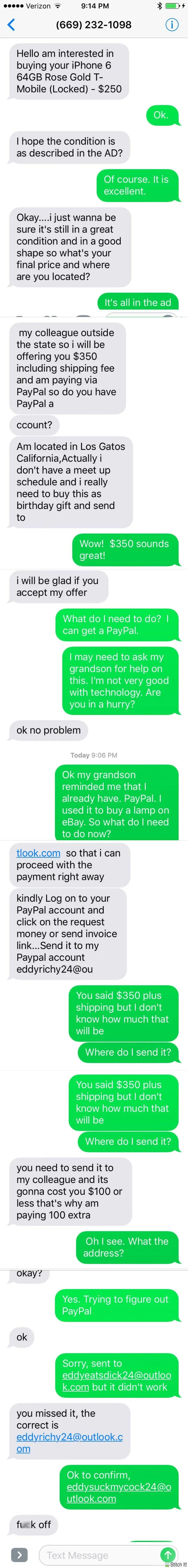 Fun With Scammers