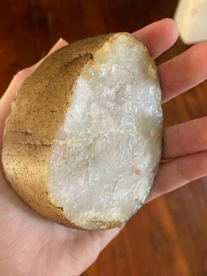 This Rock That Looks Like A Baked Potato
