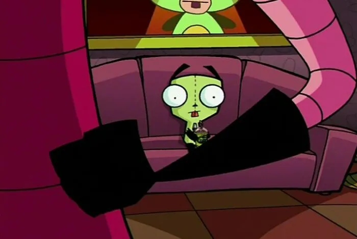 Scene from "Adventure Time" cartoon