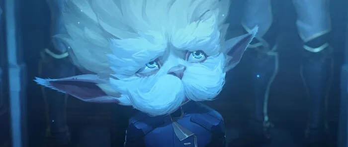 Scene from "Arcane" cartoon