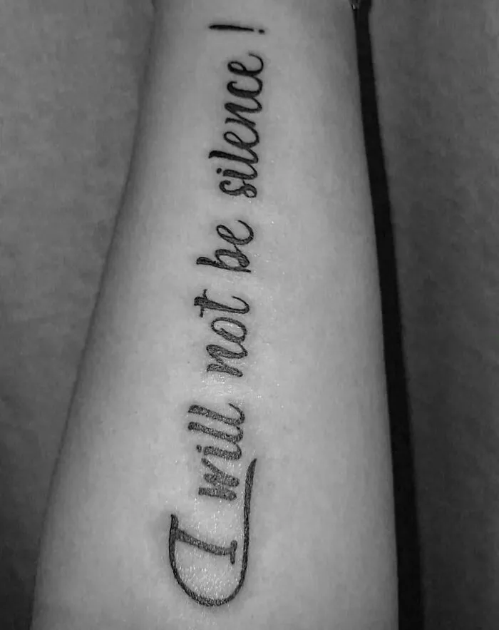 Some Girl I Know Tattooed This. English Isn't Her First Language As You Can See