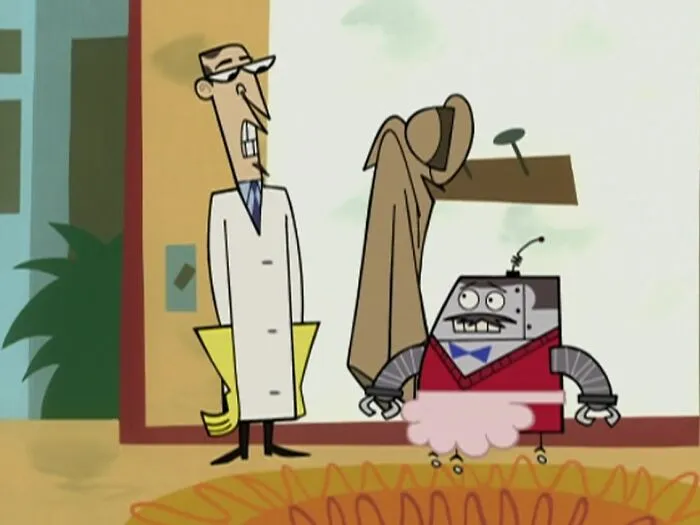 Scene from "Clone High" cartoon