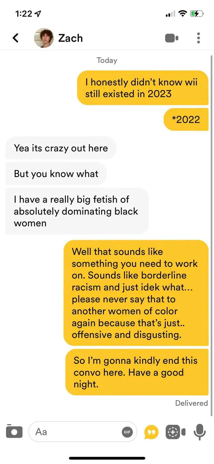 Am I Sensitive Or Is He Just Lowkey Racist??