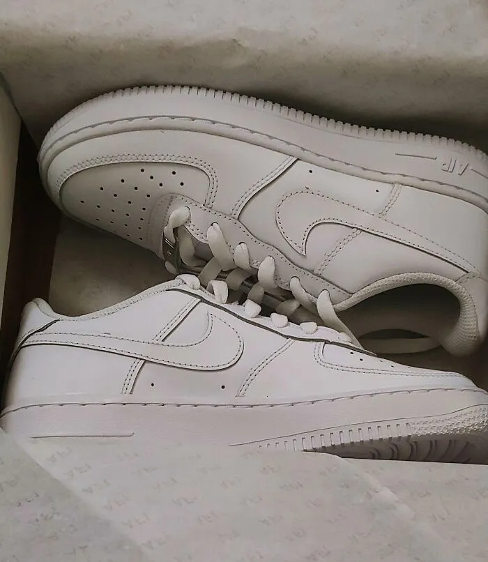 My Middle, 15-Year-Old, Son Was Excited To Give Me His Mother's Day Gift. He Wanted To Be Able To Use His Own Money And Thought I Would Look Cool In Air Force 1s