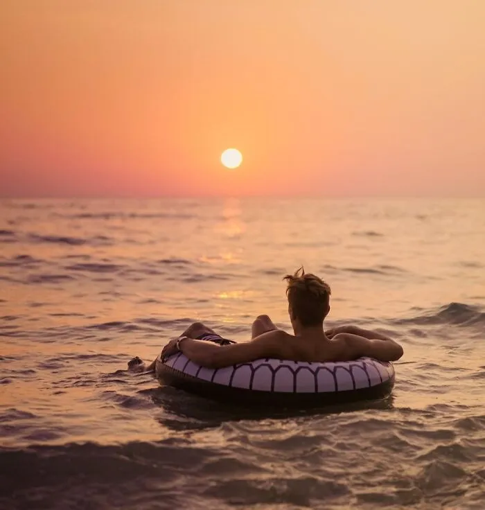 Watch The Sunset From A Beach