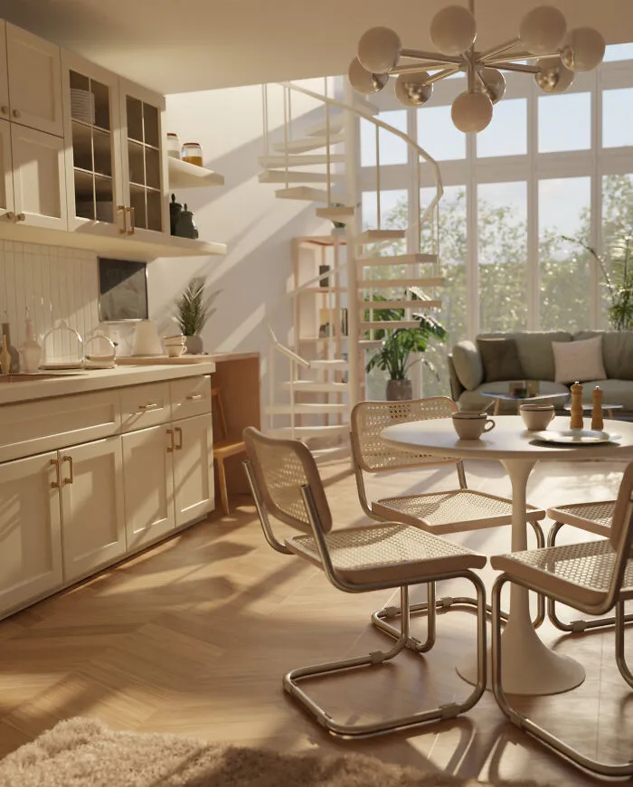 Try Vintage Minimalist Furniture