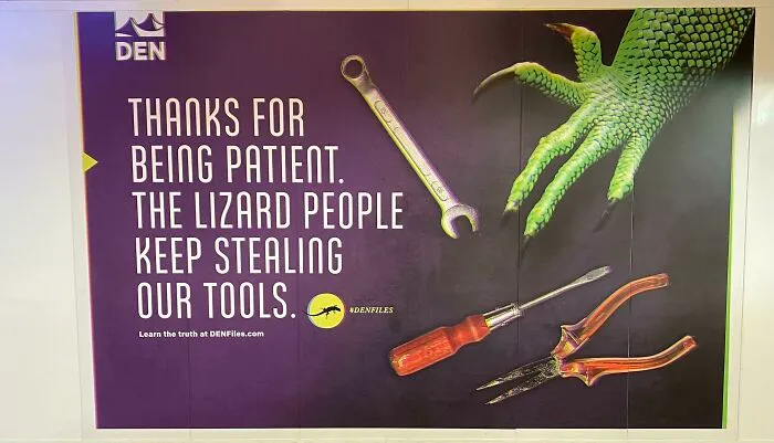 Denver Airport Owning The Crazy