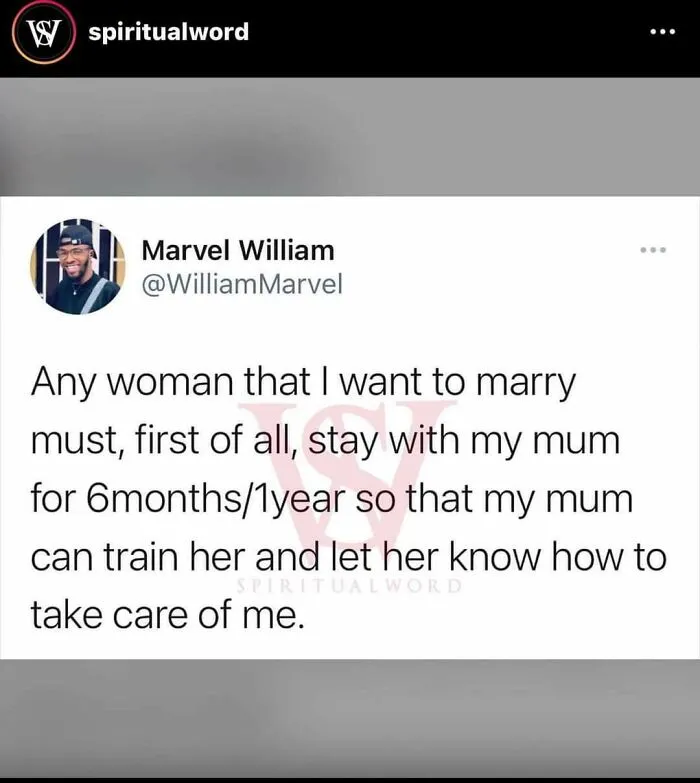 I Need .. I Need... A Mother