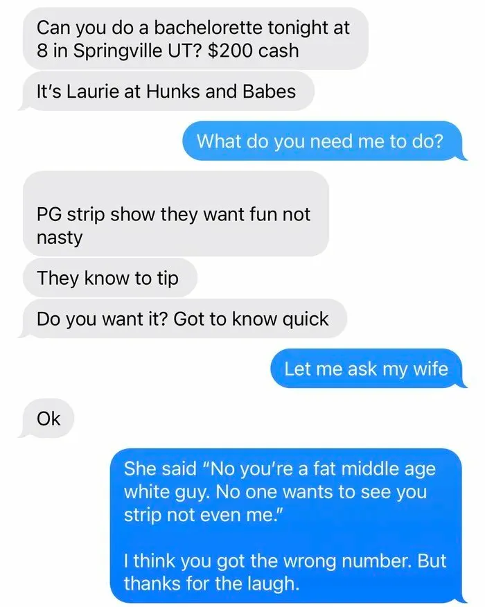 Let Me Ask My Wife Firstchugging Tea