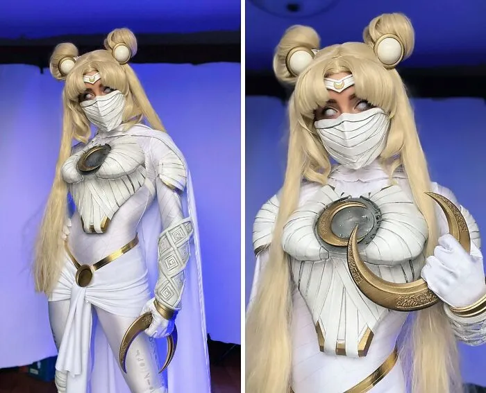 Sailor Moon Knight Mash Up Cosplay!