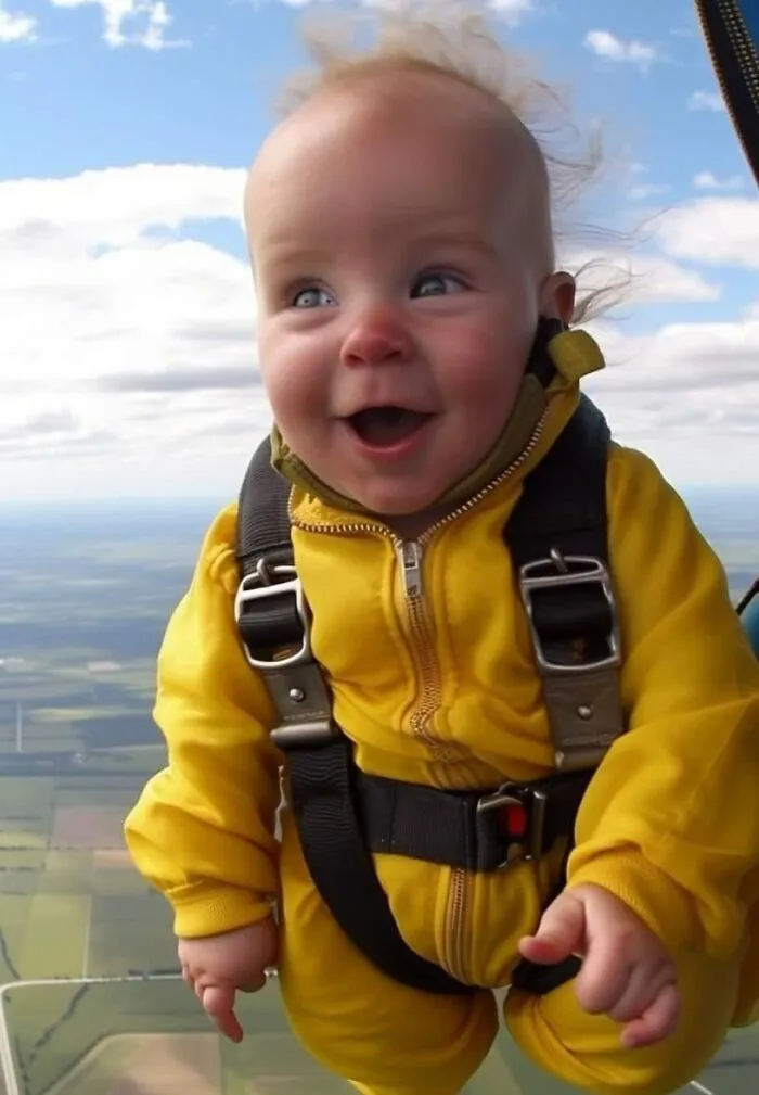 "Preschool Skydiving Classes": 25 Humorous AI-Generated Images By Timothy J. Nemeth