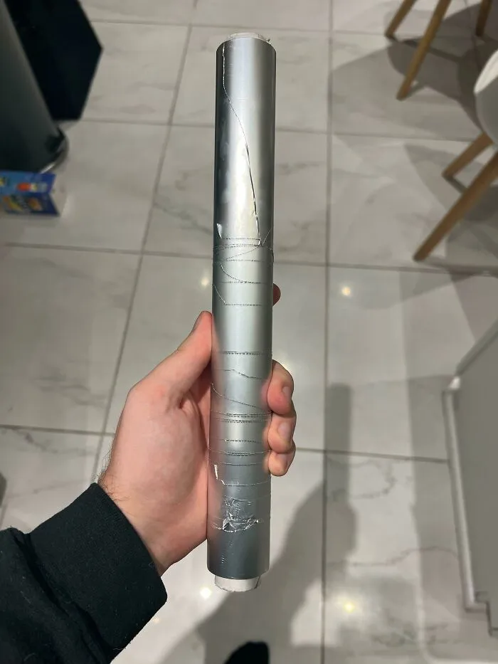 Let My Younger Brother Use Tinfoil, And It Ends Up Like This