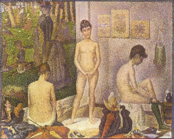 Les Poseuses, Ensemble (Petite Version) (The Three Models)