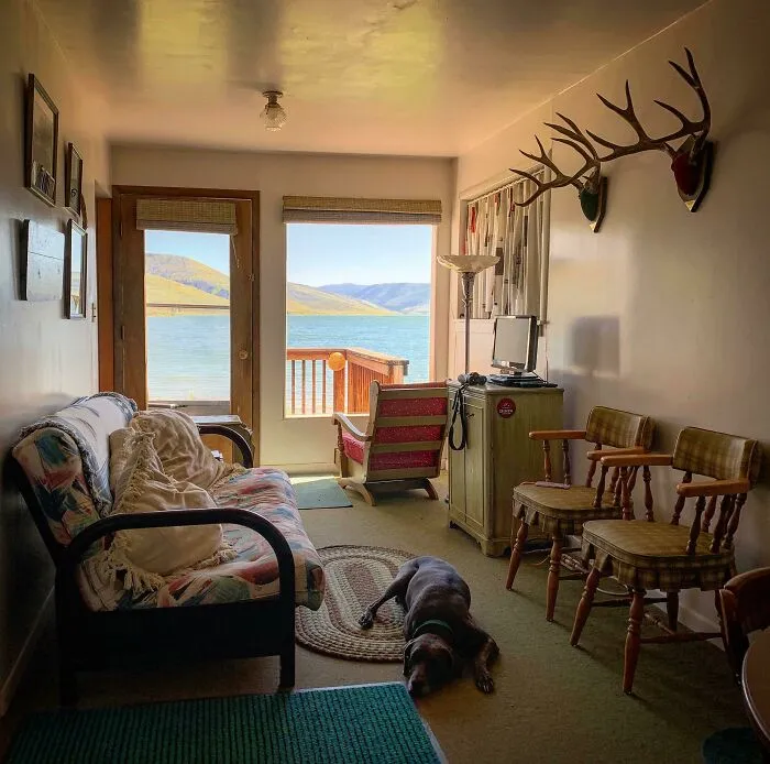 My Family’s Cabin. It’s A Time Capsule From The 70s But It’s My Favorite Place