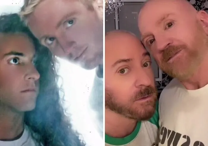Una Pareja Recrea 30 De Sus Fotos 30 Años después