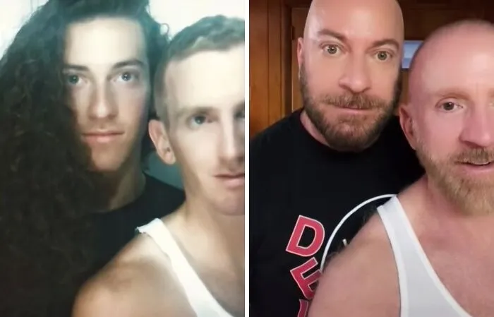 Una Pareja Recrea 30 De Sus Fotos 30 Años después
