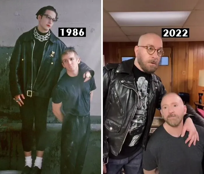 Una Pareja Recrea 30 De Sus Fotos 30 Años después