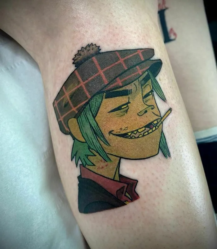 Gorillaz Tattoo