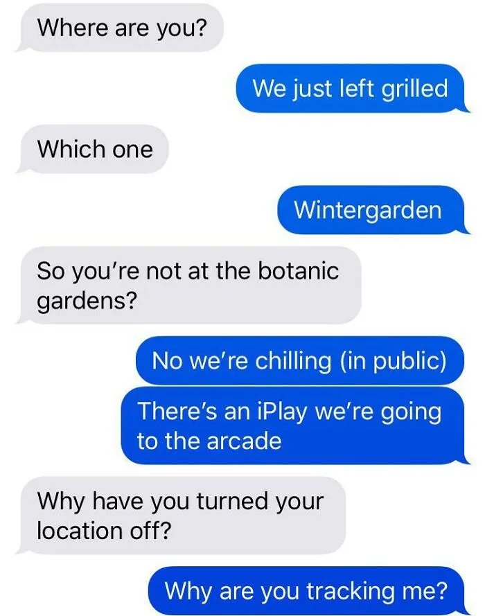 My Father Tracking Me While I’m On A Date