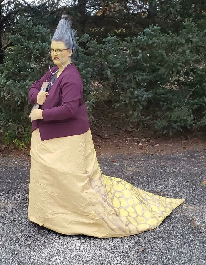 Channeling Roz From Monsters, Inc.