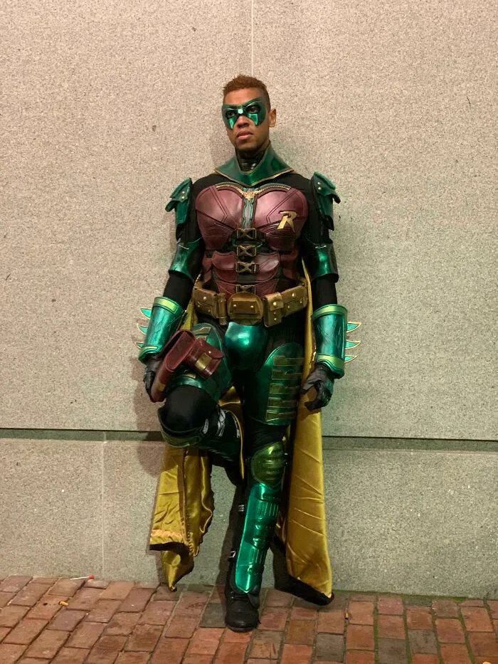 Person cosplaying Robbin