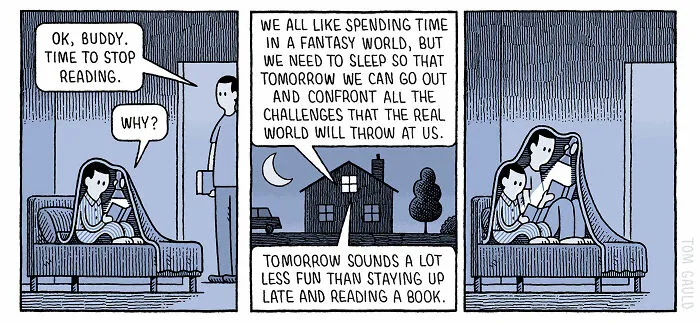 "I Love Making People Laugh": 40 Humorous Comics By Tom Gauld (New Pics)