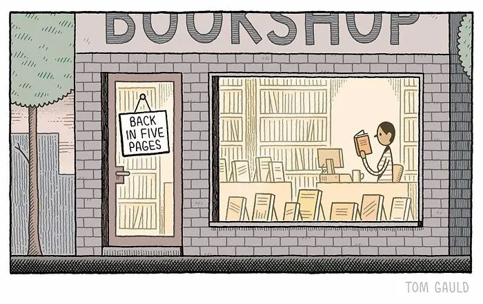 "I Love Making People Laugh": 40 Humorous Comics By Tom Gauld (New Pics)
