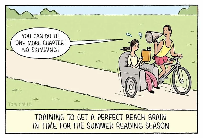 "I Love Making People Laugh": 40 Humorous Comics By Tom Gauld (New Pics)