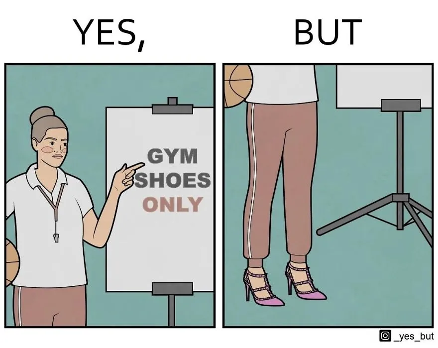 “Yes, But”: Artist Creates A Series Of Illustrations That Depict Our Society’s Contradictions, And Here Are 23 Of The Newest Ones