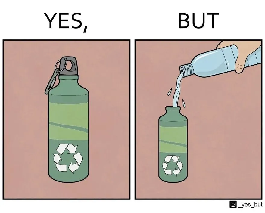 “Yes, But”: Artist Creates A Series Of Illustrations That Depict Our Society’s Contradictions, And Here Are 23 Of The Newest Ones