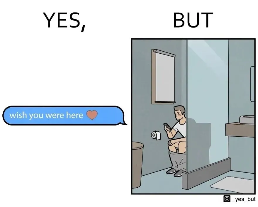 “Yes, But”: Artist Creates A Series Of Illustrations That Depict Our Society’s Contradictions, And Here Are 23 Of The Newest Ones