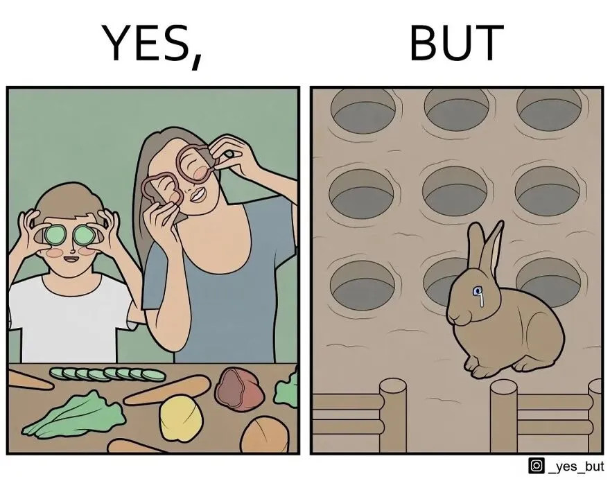 “Yes, But”: Artist Creates A Series Of Illustrations That Depict Our Society’s Contradictions, And Here Are 23 Of The Newest Ones