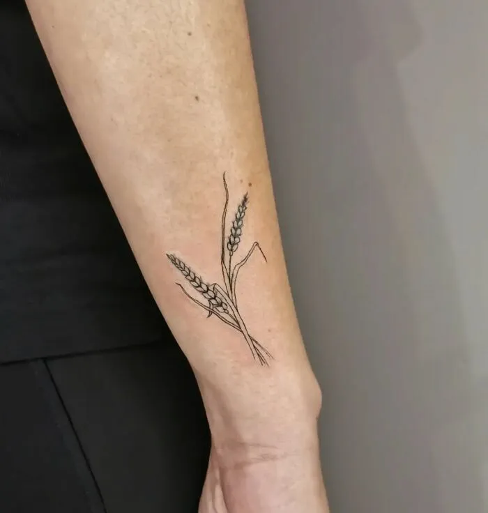 Wheat Tattoo