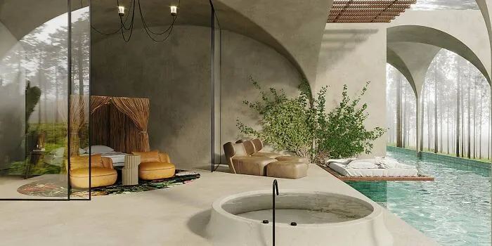 Villa 87, Hyderabad, India, diseñada por Karan Desai