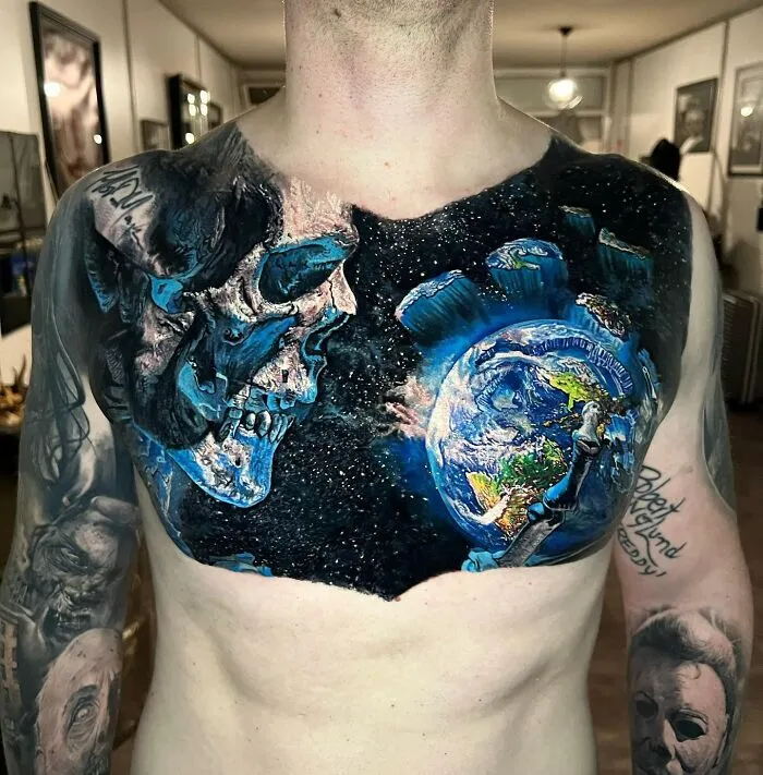 30 Tatuajes alucinantes de Sandry Riffard que te darán escalofríos