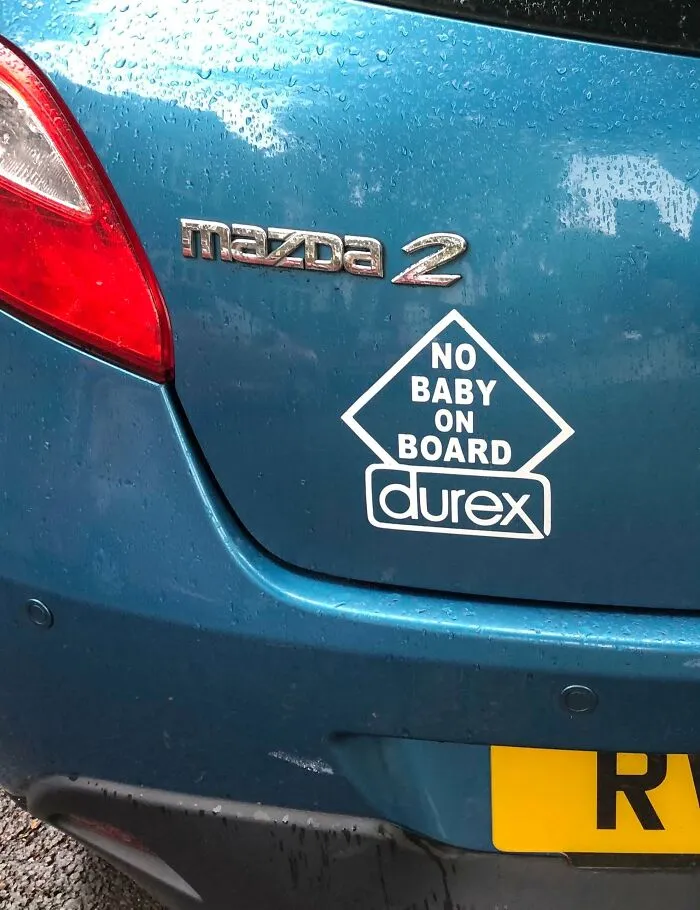 Pegatina de Durex