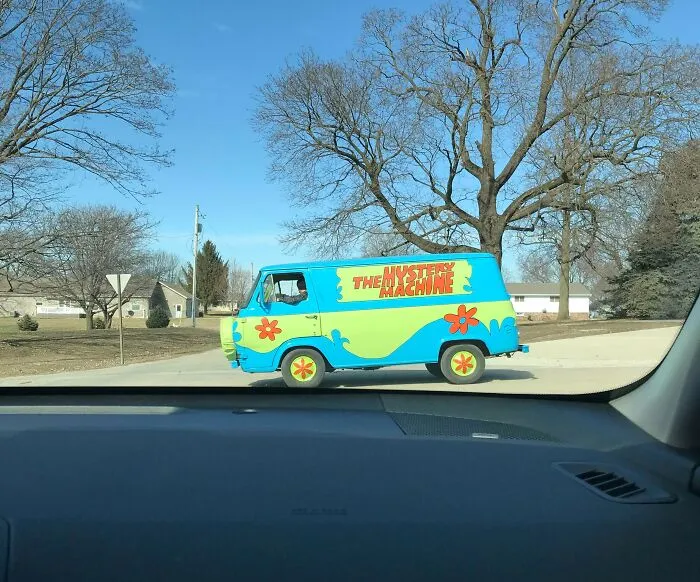 Found The Mystery Machine While On The Road Today