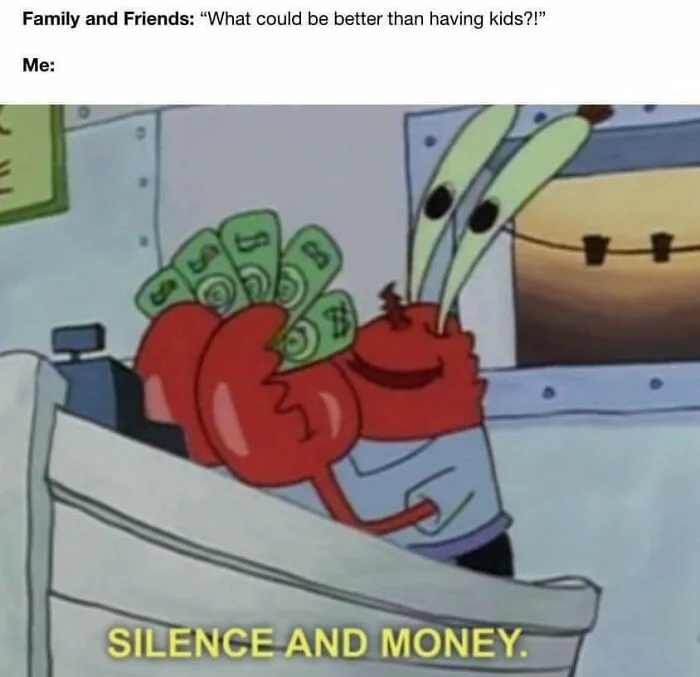 No Kids, No Problem: 40 Hilariously Spot-On Memes And Jokes About The Childfree Life (New Pics)