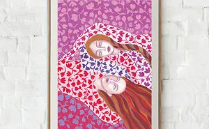 I Painted 17 Flower-Patterned Artworks