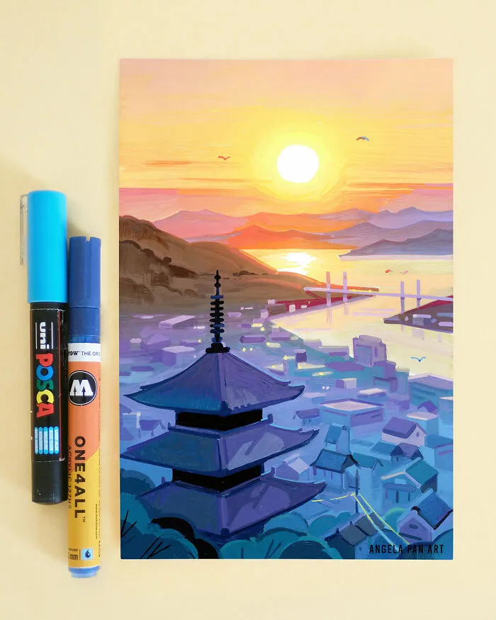 Sunrise In Onomichi